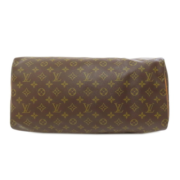 LOUIS VUITTON Brown Monogram Speedy 40 Boston Bag - Picture 4 of 11